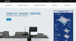 Desktop Screenshot of m.sharpusa.com