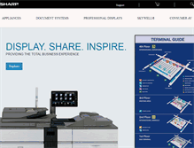 Tablet Screenshot of m.sharpusa.com